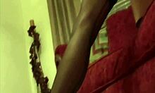 Amateur sexy blonde milf teases wet pussy with big tits 😏