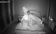 Hard night of pounding for this horny long-haired teen beauty! 😈