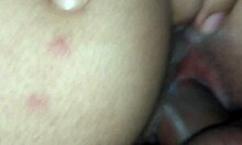 Horny 19-year-old latina neighbor gets fucked without condom in homemade video