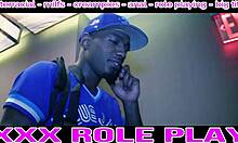 Latina Roleplay with Big Black Cock Anal