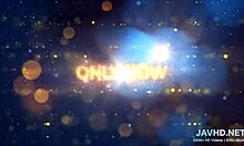 Exploring silky legs in stockings with passionate oral delights