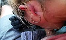 Watch Her Give Nude Blowjob Outdoors In Public!