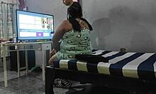 i called a technician to fix my tv, husband was away, no money to pay, hid a camera, ended up fucking him to settle the bill