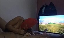 I folled my stepsister she gived me oral all night