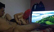 I folled my stepsister she gived me oral all night