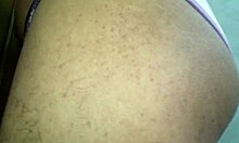 modeling ex-wife's panties in a casual setting