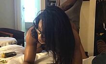 Monster Cock Pounding Asian Milf's Tight Pussy and Big Ass