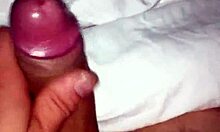 Amateur teen lies face down