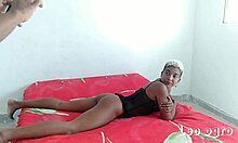 Sweety Redhead Stepsister Plays With Muscular Man Starring Jill Gisha