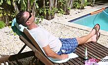 riley star enjoys fantasy encounter with stepbrother