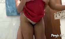 kissing latina indian woman with big ass in passionate embrace