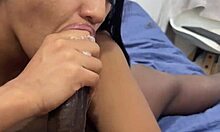 amateur couple sucks big cock for stepbrother on webcam