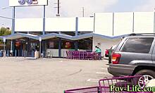 teen experiences facial in pov setting