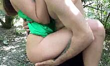 blonde gets fucked in park