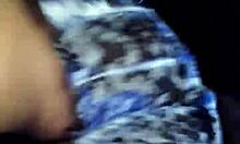 gostosona crossdresses nude in see-through at open bar