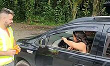 The car washer got paid and I drank all her hot milk, leo fernandezxxx with paty bumbum.