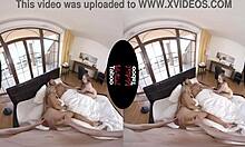 virtual taboo with new teen maid giving handjob and blowjob to group 😏