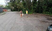 The car washer got paid and I drank all her hot milk, leo fernandezxxx with paty bumbum.