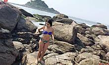 fui na praia e acabei curtindo um momento quente com meu amigo no xvideos red