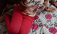 Village bhabhi's steamy hot pussy