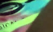 She bends over for pussy licking and big cock stuffing