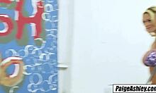 Paige and Caprice cum from licking