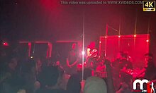 I stripped on stage at the mc gw show