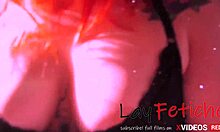 Ruivinha Tatuada Exibicionista Ao Sol Xred Feels Intense Pleasure Riding Solo