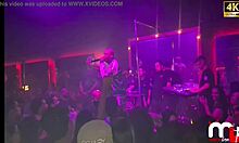 I stripped on stage at the mc gw show