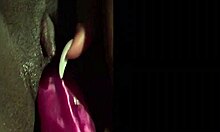 Thick Ebony Gets Intense Cream Pies!