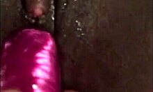 Thick Ebony Gets Intense Cream Pies!