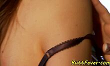 European babe in doggystyle assfucking and blowjob session