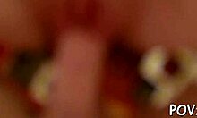 Rock Hard Dude Nails Wet Pussy With 10-Pounder In POV Competition. Jizz Contest Heats Up.