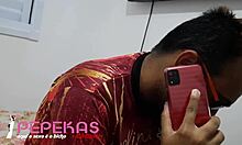 Vivi Guedez Oficial Calls TV Technician For Repair While Husband Is Away