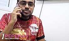 Vivi Guedez Oficial Calls TV Technician For Repair While Husband Is Away