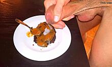 изпълних дивата фантазия на приятеля си със задушевна дълбоко гърло сесия