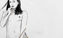 Petite Teen Model Alexandra Young Rips Clothes to Reveal Tits