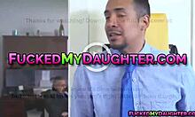 Alyssa Interacts with Her Neighbor in a Friendly Way