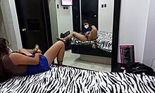 Mysterious Mexican Teen Poses In A Hotel Brothel Before Getting Used