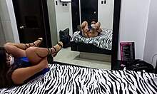 Mysterious Mexican Teen Poses In A Hotel Brothel Before Getting Used