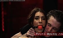 solo girl explores feet fetish, bound in bondage with mason storm 😍