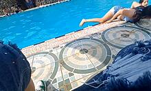 Emo Babe Sucks While Friend Waits Outside.