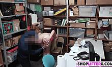 big penis for blonde gal jacker jessica punished in shop