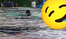 Emo Babe Sucks While Friend Waits Outside.