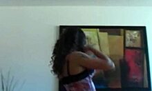 solo babe enjoys hot fingering session with toys