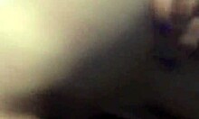 little mama takes long hard uncut cock in her ass doggystyle, cumming on her ass