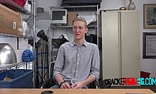 Wow, teen gay cracker sucks huge black cock!