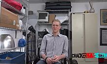 Wow, teen gay cracker sucks huge black cock!