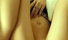 Latina Teen Enjoys Gentle Touch During Playtime