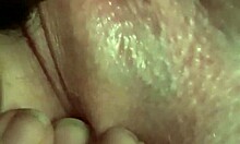 milf teasing and rubbing the fat pussy 😏